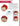 sample of instructions page for a frosty ginger snowy ornament face